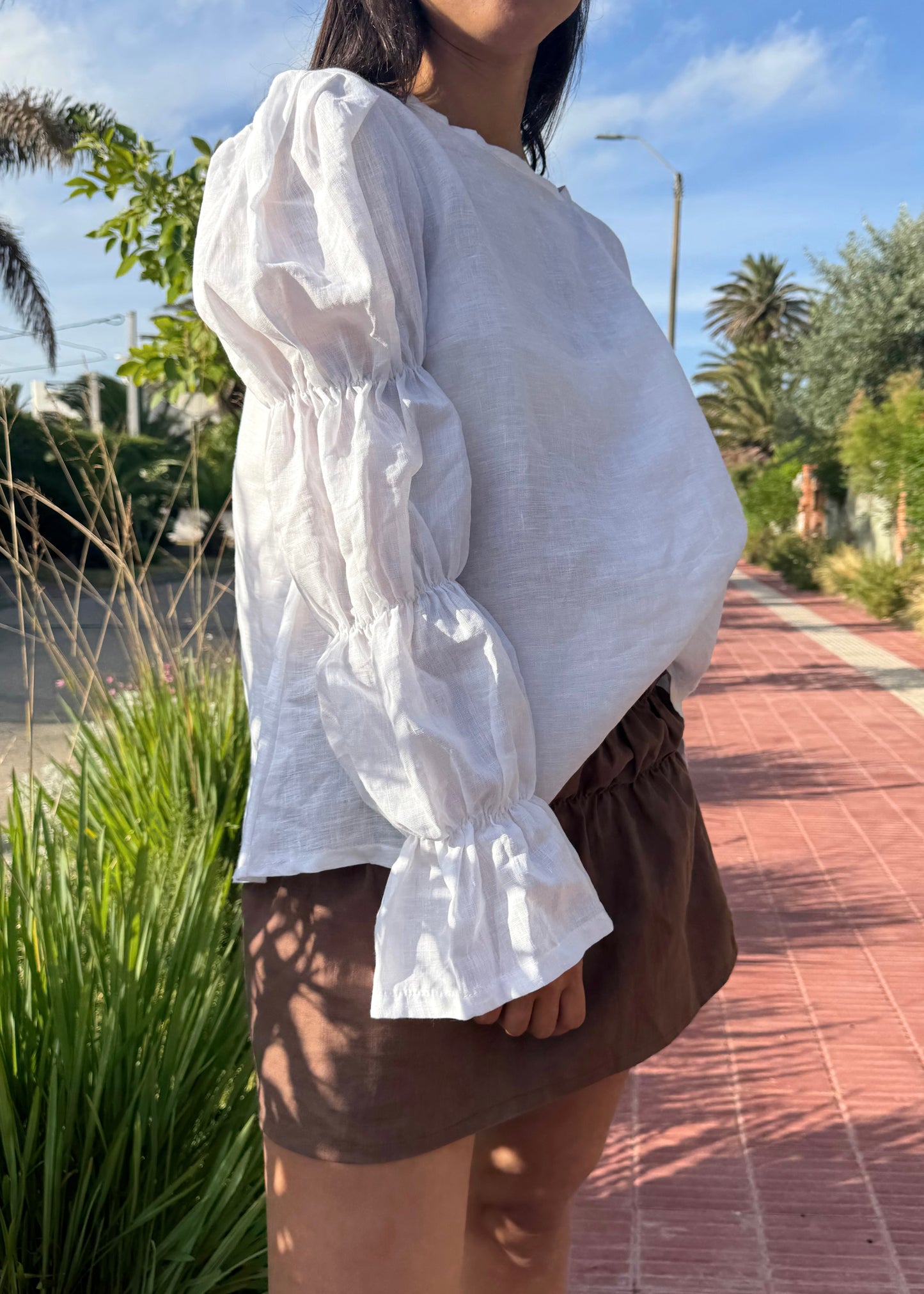 CAMISA BENEDICTA BLANCA