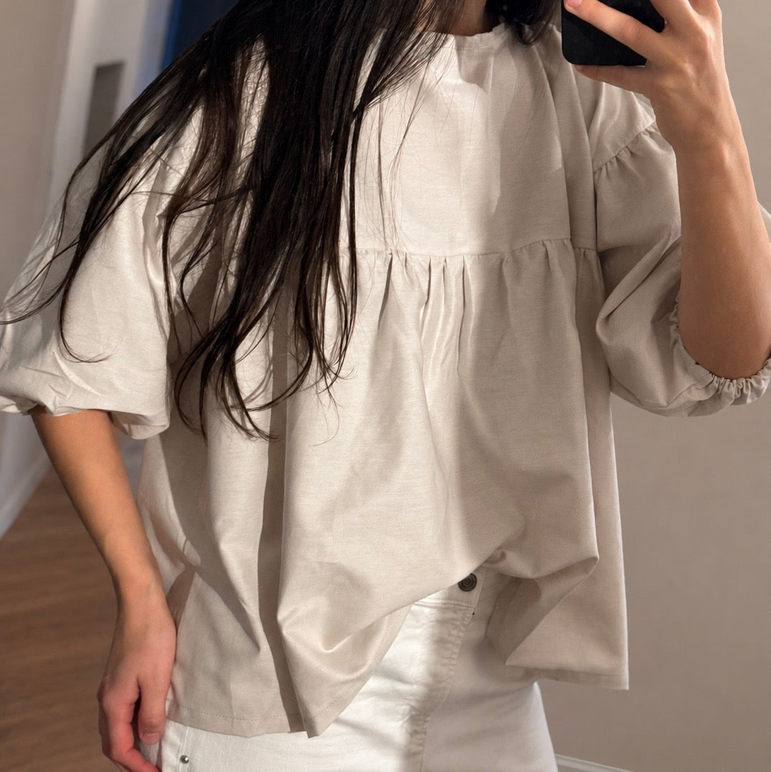 CAMISA MARÍA NATURAL