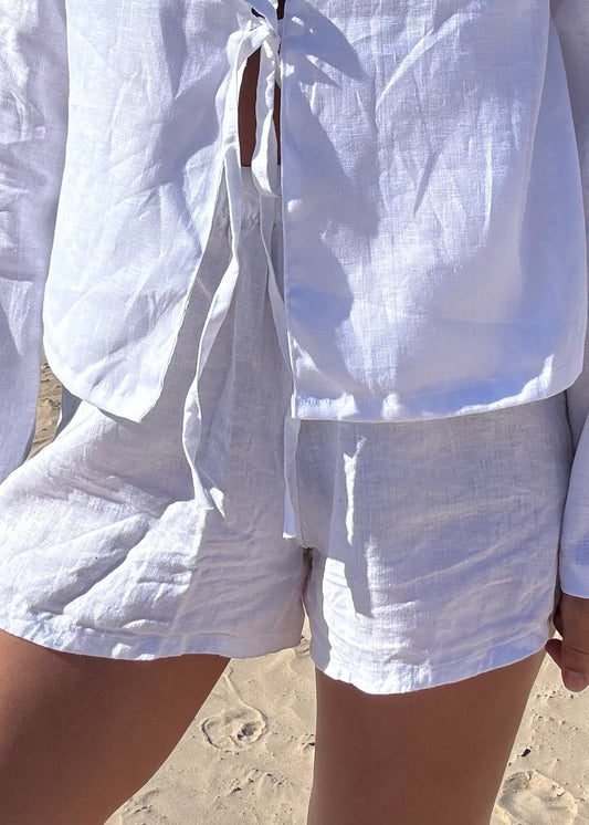 SHORT LINO BLANCO