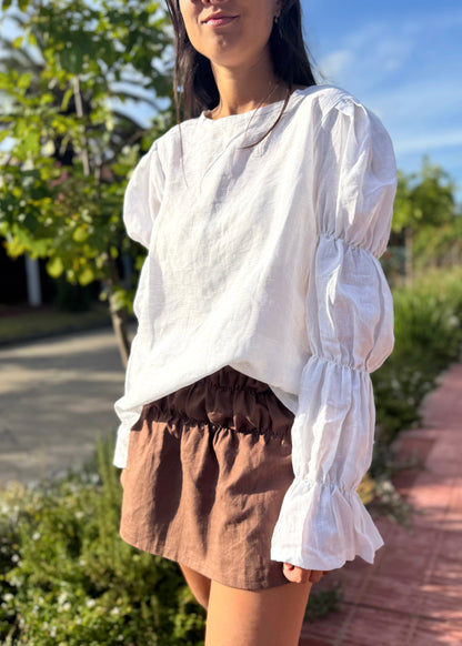 CAMISA BENEDICTA BLANCA