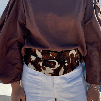 FAJA 100% CUERO VACA