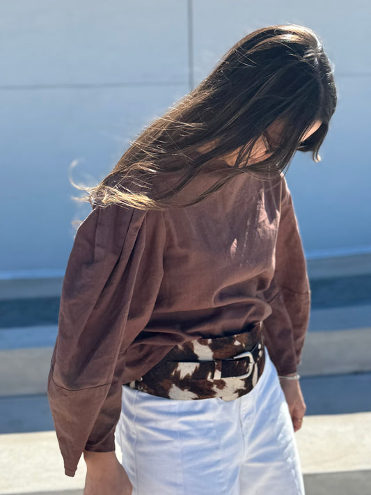 FAJA 100% CUERO VACA