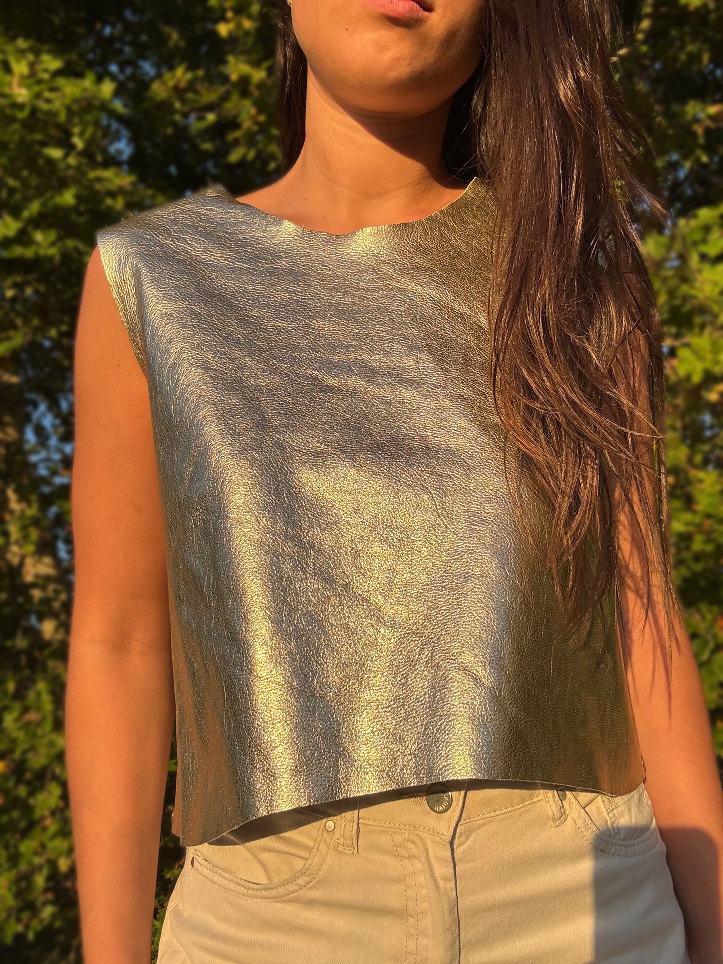 PECHERA MARÍA 100% CUERO