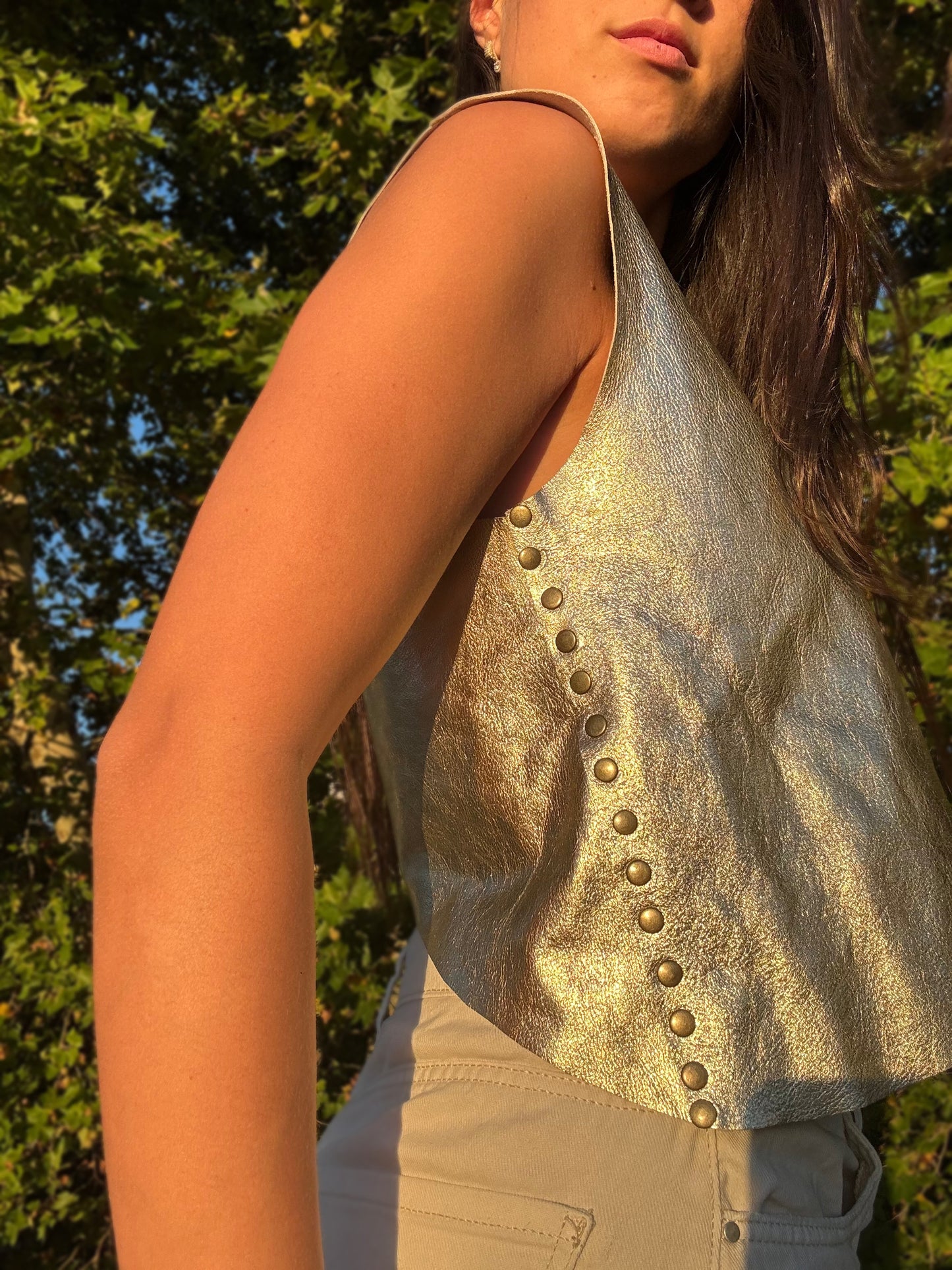 PECHERA MARÍA 100% CUERO